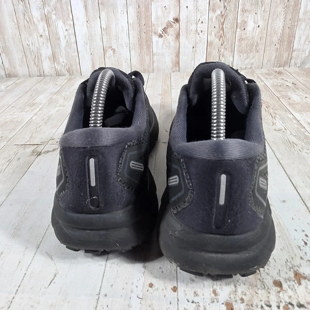 Brooks‎ Ghost 14 Womens Running Shoes Black Ebony 1203561B020 Size 8.5 Medium B